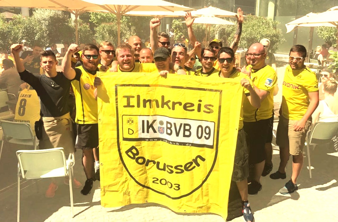 Die Ilmkreis-Borussen beim Pokalfinale